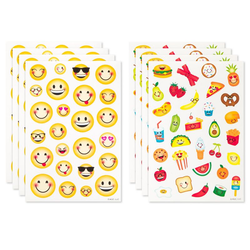 224ct Smiley Emoji Stickers, 3 of 6