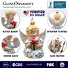 Vintage Angel Handpainted Classic Glass Christmas Ornament, Sentimental Faith Gift| OrnamentallyYou - 3 of 4