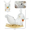RUVALINO Infant Seats Specially Customized for Babies, Modern and Exquisite Design, Suitable for Living Room, Bedroom, White, 23.5"*13"*19.75" - 3 of 4