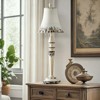 GTCLIGHTING 32“ Resin Table Lamp for Living Room with Metal Shade, Vintage Metal Nightstand Bedside Lamps for Bedroom Office,Rotary Switch - 2 of 4