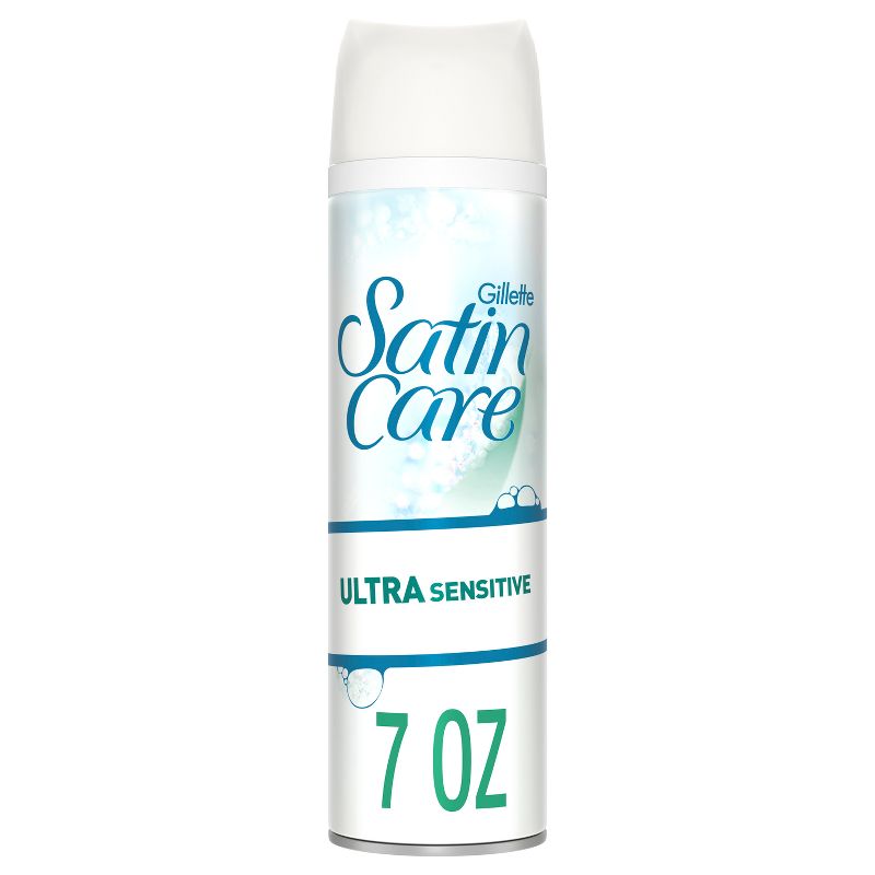Gillette Satin Care Ultra Sensitive Women's Shave Gel - 7oz, 1 of 10