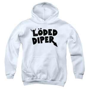 Boys’ Diary Of A Wimpy Kid Loded Diper Logo Hooded Sweatshirt - 1 of 4