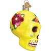 Old World Christmas Blown Glass Ornament for Christmas Tree, Sugar Skull (with OWC Gift Box) - 4 of 4