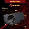 Q Power QBOMB Dodge Ram Quad Cab '02 - Current Single 12" Woofer Box Enclosure - 3 of 4