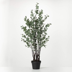 Sullivans Artificial 46" Robust Potted Eucalyptus Tree - 1 of 4