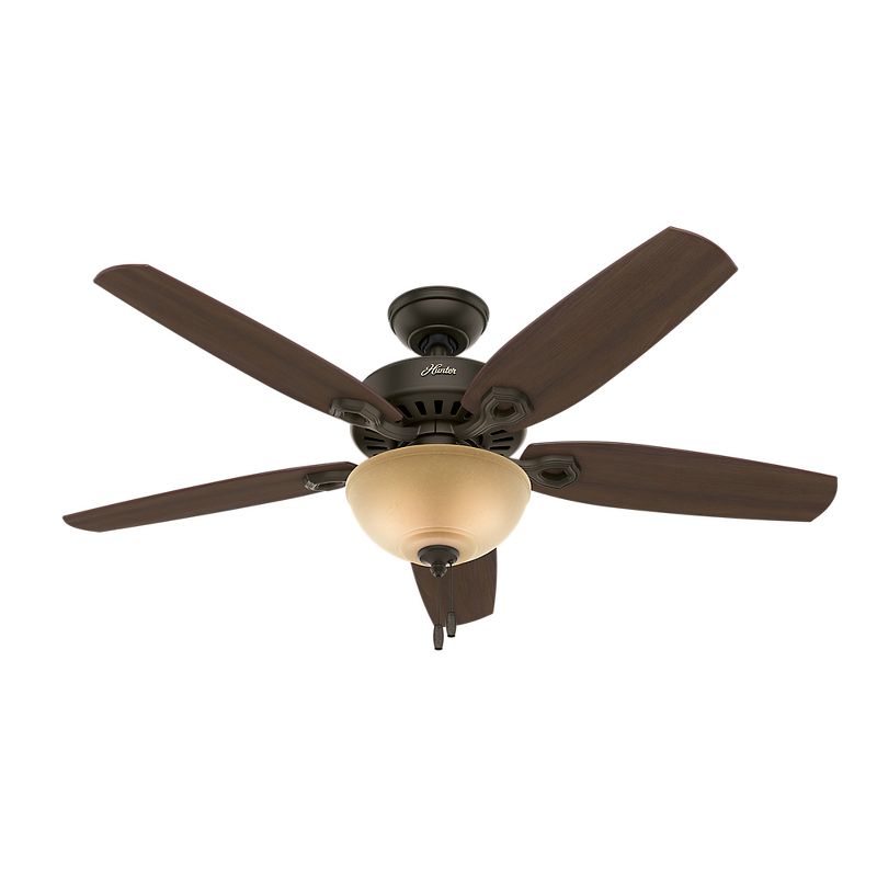  52" Builder Ceiling Fan (Includes LED Light Bulb) - Hunter Fan, 1 of 17