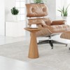 JIONJOY Classic Round Pedestal Table - Versatile Martini Drink Table & Plant Stand for Living Room or Bedroom - 2 of 4