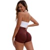 INSPIRE CHIC Women's High Waist Slimming Waist Butt Lifter Control Panties Workout Sport Running Short - 4 of 4
