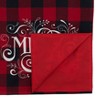 Saro Lifestyle Buffalo Plaid Merry Runner, Red, 14" x 72" - 2 of 4