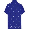 LA LEELA Men's Hawaiian Shirts Solid Beach Shirts Casual Short Sleeve Button Down Collared Shirt Men - 2 of 4