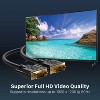 Fosmon DVI Cable 15FT, DVI to DVI (24+1 Pin) DVI-D Dual Link Male to Male Cord, Gold Plated High Resolution Digital Video Monitor Cable - Black - 2 of 4