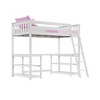 Max & Lily Twin-Size High Loft Bed with Wraparound Desk & Shelves - 2 of 4