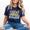 Simply Sage Market Women's I Can Buy Myself Flowers Colorful Short Sleeve Graphic Tee - 2 of 4