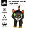 Joyfy 7 FT Halloween Inflatable Outdoor Decoration, Inflatable Black Cat with Moving Head for Halloween Party Indoor Outdoor Yard Garden Lawn Decor - 2 of 4