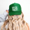 Simply Sage Market S.W.Smiley You're Doing Great Smiley Foam Trucker Hat - Adult - Green - 2 of 2