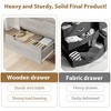 Modern 6-Drawer Dresser, Slim Wooden Chest of Drawers with Sturdy Metal Legs, Space-Saving Storage Organizer for Bedroom, Nursery, Apartment - 4 of 4