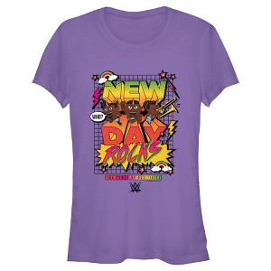 Juniors Womens WWE New Day Rocks T-Shirt - 1 of 4