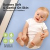 KeaBabies 2pk Isla Waterproof Mini Crib Sheets for Boy, Girl, Soft Pack and Play Sheets for Graco Pack and Play Mattress - 4 of 4