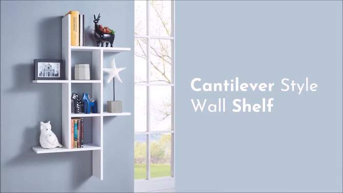 40" x 24" Cantilever Wall Shelf - Danya B., 2 of 29, play video