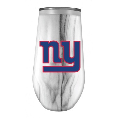 NFL New York Giants Tall Stemless Marble Tumbler - 16oz