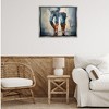 Stupell Industries Cowboy & Cowgirl Couple Black Framed Floater Canvas Wall Art - 2 of 4