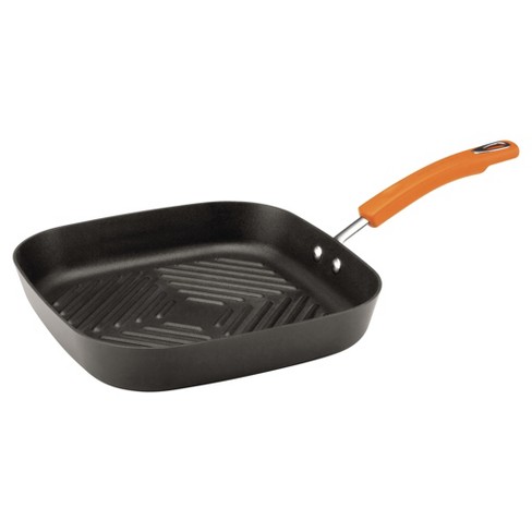 Rachael Ray Hard-anodized Nonstick 11-inch Deep Square Grill Pan