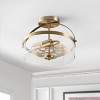 Nensor 2 Light 13" Flush Mount - FLU4051 - Safavieh - 3 of 4
