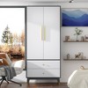 Famapy Contemporary - Elegant Wardrobe: Stylish & Functional Armoire for Bedroom Storage - 2 of 4