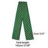 Allegra K Women Retro Polka Dot Skinny Scarf Neck Scarves Wrap Long Neckerchief Hair Band 1 Pc - 3 of 4