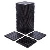 Syemin Carpet Tiles Interlocking Deck Tiles Flooring Easy Snap together Installation Waterproof Tiles for Outdoor, Dark Gray, 29.92"*12.2"*24.02" - 4 of 4