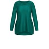 Avenue Women's Plus Size Tia Twist Top - 4 of 4