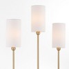 Quorum Lighting Charlotte 3 - Light Sconce in  Aged Brass - 2 of 4