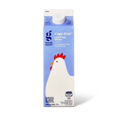 Cage-Free Liquid Egg Whites - 32oz - Good & Gather™