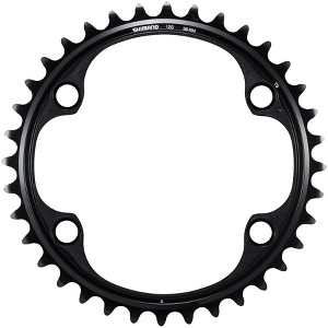 Shimano Dura-Ace FC-R9200 12-Speed Chainring - 36t, Asymmetric 110 BCD, Black, NH - 1 of 1