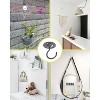 LunaLulinlk Ceiling Hooks for Hanging Plants Black 3 Pcs, Plant Hanger Indoor - 2 of 4
