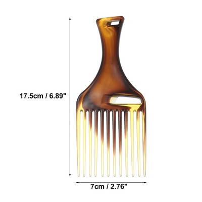 Unique Bargains Wide Tooth Afro Hair Pick Comb Hair Hairdressing ...