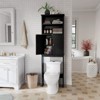 Celebalcony 74.8'' H Freestanding Over the Toilet Storage Over the Toilet Etageres - 3 of 3