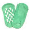 Wrapables Women Ankle Length Non-Skid Gripper Socks (Set of 3), Lavender, Hot Pink, Mint - 4 of 4