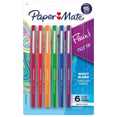 Paper Mate Flair 24pk Felt Pens 0.7mm Medium Tip Multicolored : Target