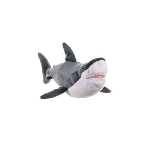 Wild Republic Cuddlekins Great White Shark Stuffed Animal, 12 Inches - 1 of 4