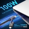 BONGEEK 4 in 1 Mutli Charging Cable, USB A/USB C to USB C/Lightning Cable 6.6FT Cord Compatible with iPhone ,Samsung,Google - 4 of 4