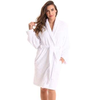Just Love Womens Plush Solid Robe | Ladies Bathrobe