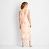 Women's Slip Midi Dress - Future Collective Light Pink Floral - 2 of 3