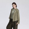Women's Windbreaker Trench Coat - A New Day™ Olive Green - 2 of 4