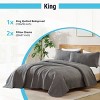 HLC.ME Lorenzo - 3 Piece Quilt Set, Lightweight Bedspread Coverlet Set - 4 of 4