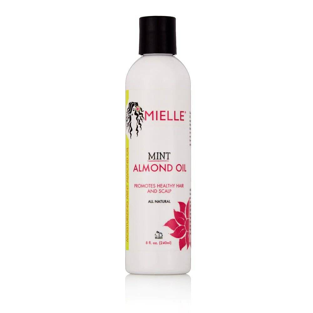 Photos - Hair Styling Product Mielle Organics Mint Almond Oil - 8 fl oz