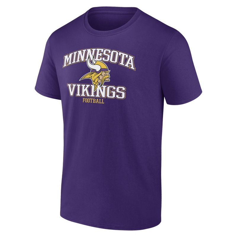 NFL Minnesota Vikings Men&#39;s Greatness Short Sleeve Core T-Shirt, 2 of 4