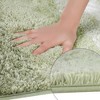 Unique Bargains Soft and Absorbent Non-slip Plush Shaggy Bath Mats - 3 of 4