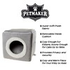 Pet Adobe Cat Pet Bed Cave With Removable Cushion - For Large Cats/Small Dogs, 13" x 12" x 11.25", Gray - image 2 of 4