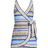 Lands' End Women's Side Tie Mini Swim Dress Swimsuit - 3 of 4